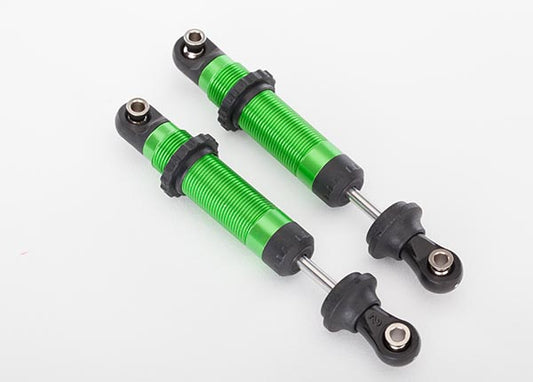 Shocks GTS aluminum (green-anodized) (assembled with spring retainers) (2)