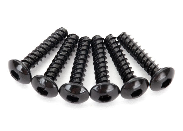 Screws 2.6x12mm button-head self-tapping (hex drive) (6)