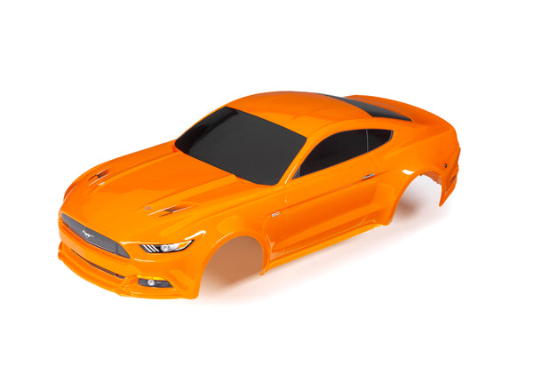 Body Ford Mustang orange (painted decals applied)