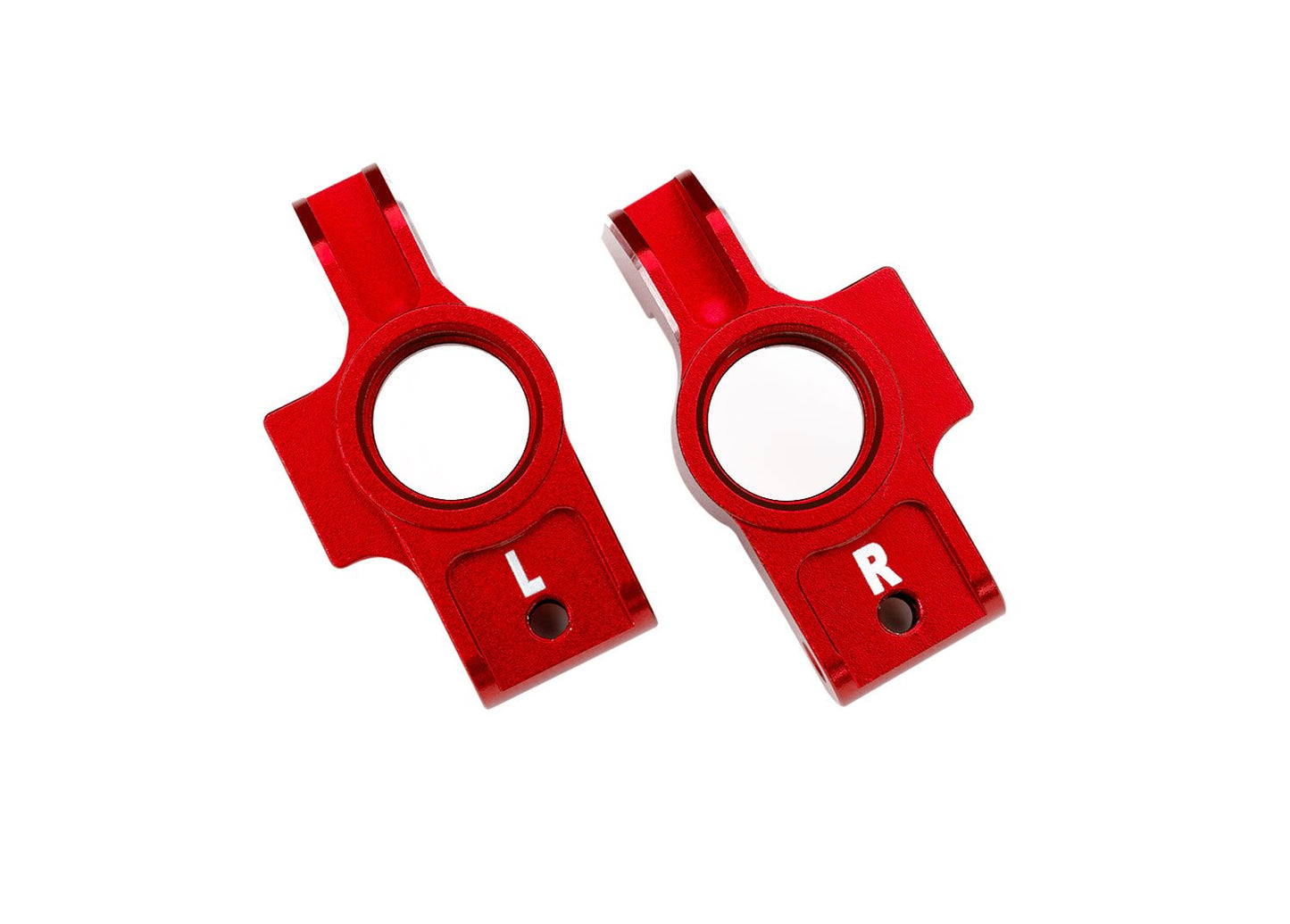 STUB AXLE CARRIERS ALUM RED