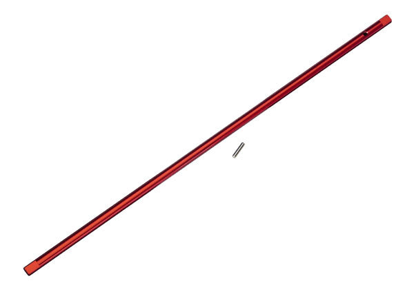 Driveshaft center aluminum (red-anodized)