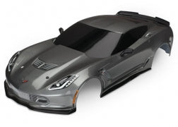 Body Chevrolet Corvette Z06 graphite (painted decals applied)