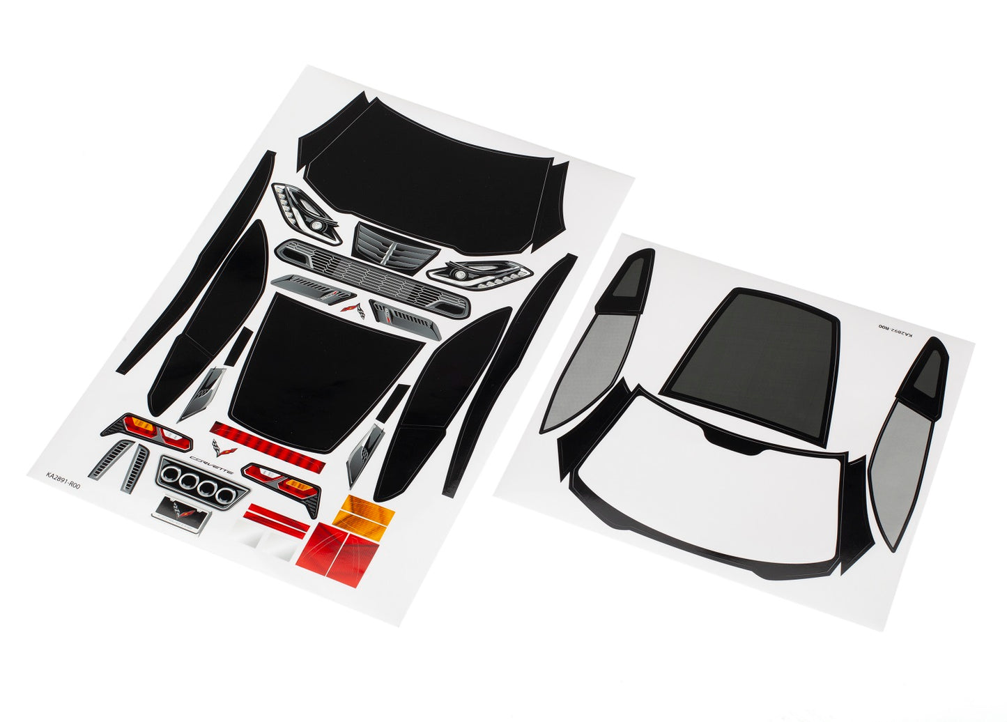 Decal sheets Chevrolet Corvette Z06