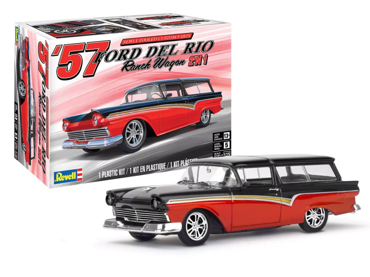 1/25 1957 Ford Wagon Del Rio Ranch Wagon