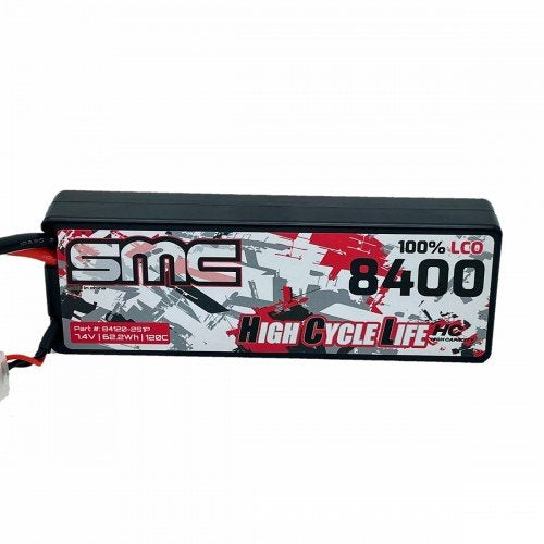 HCL-HC 7.4V-8400mAh 120C Hardcase   - Connector Options: Traxxas first gen. C..