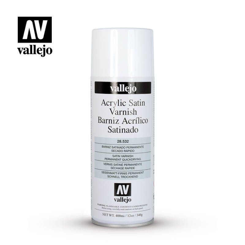 28.532 Satin Varnish Aerosol Varnish 400 ml.