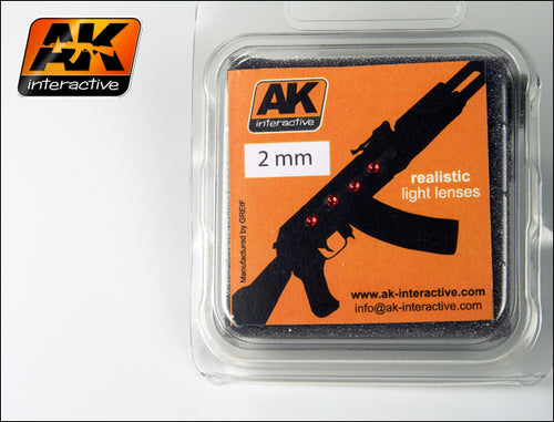 2mm Red Light Lenses (4)