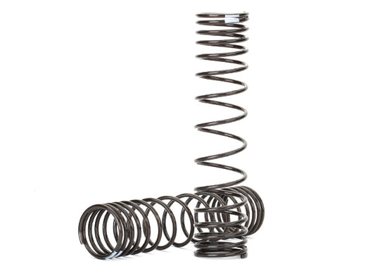 Spring shock front (natural finish) (GTR) (progressive 0.833 rate white stripe) (2)