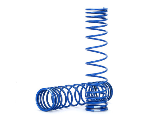 Spring shock front (blue) (GTR) (progressive 0.833 rate white stripe) (2)