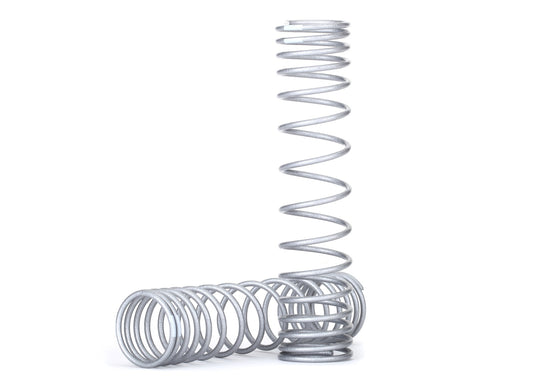 Spring shock front (silver) (GTR) (progressive 0.833 rate white stripe) (2)