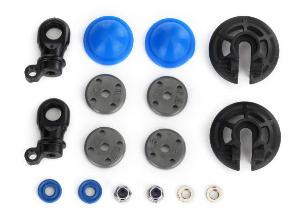 Rebuild kit GTR shocks (x-rings bladders pistons piston nuts shock rod ends) (renews 2 shocks)