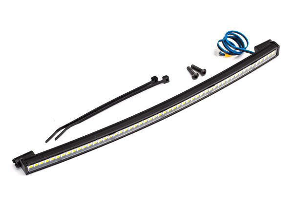 LED light bar roof (curved high-voltage) (52 white LEDs (single row) 202mm wide)