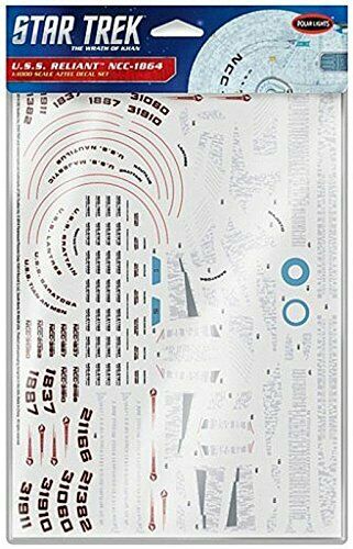 1/1000 Star Trek USS Reliant NCC-1864 Aztec Decals