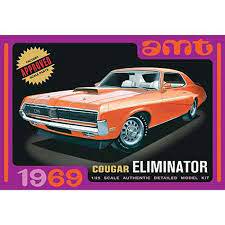 1/25 1969 Mercury Cougar Orange