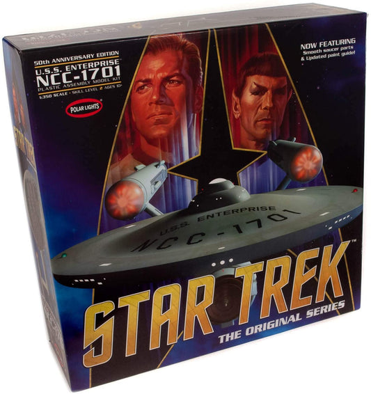 1/350 Star Trek TOS Enterprise 50th Anniversary