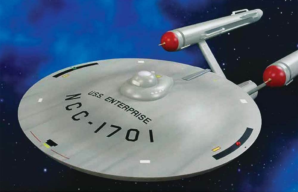 1/350 Star Trek TOS USS Enterprise Smooth Saucer