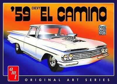 AMT1058/12 1/25 1959 Chevy El Camino Original Art Serie