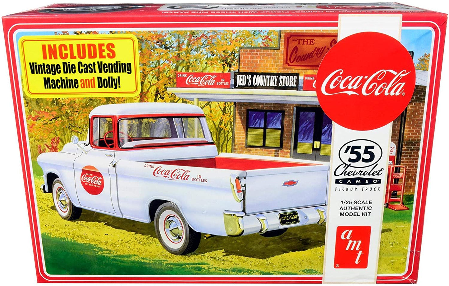 AMT1094/12 1/25 1955 Chevy Cameo Pickup (Coca-Cola)