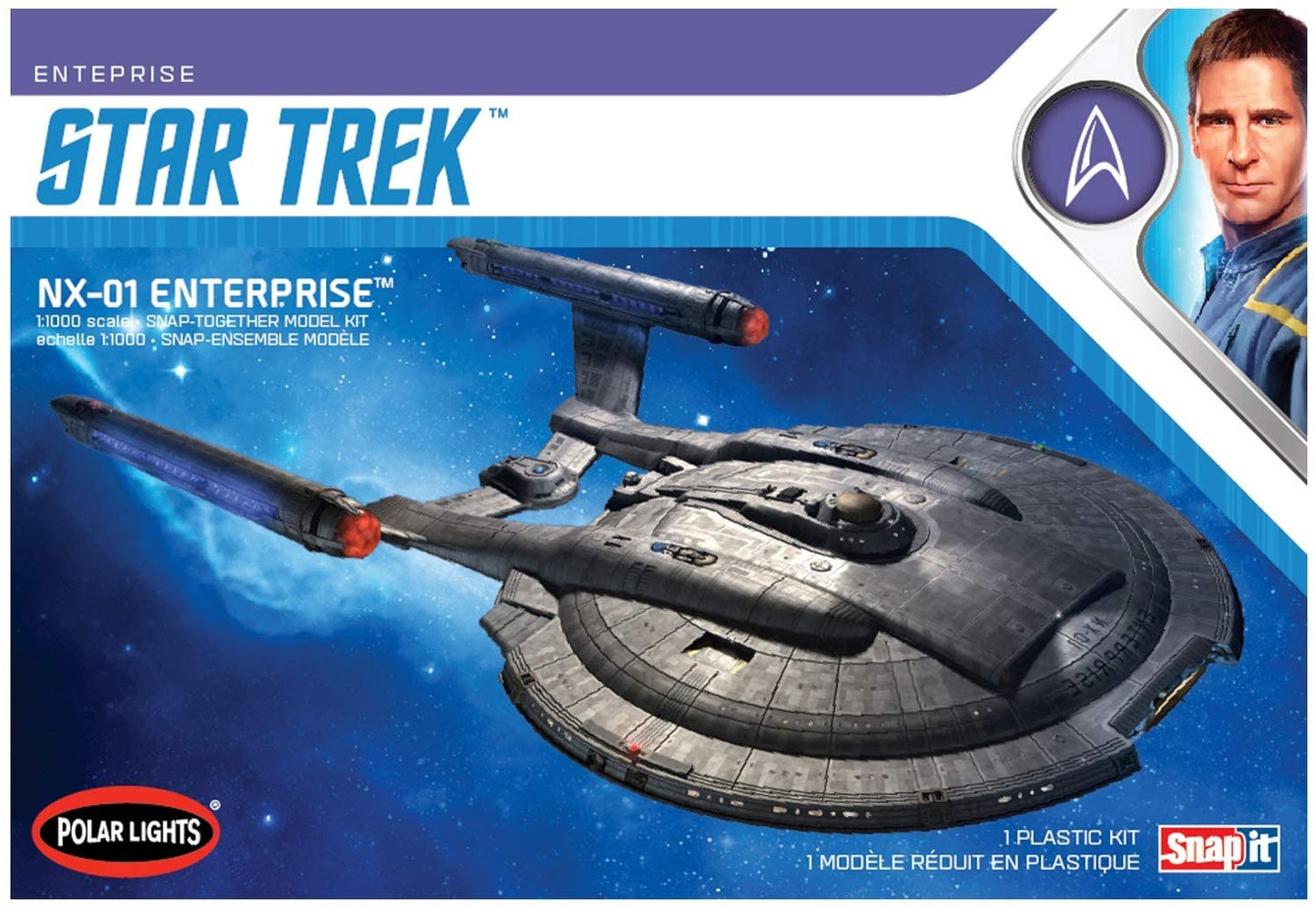 1/1000 Star Trek NX-01 Enterprise 2T Snap