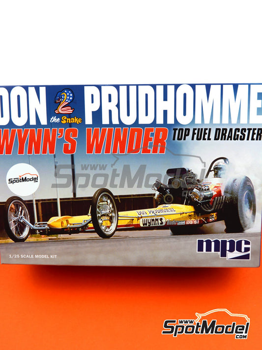 1/25 Wynns Winder Dragster Don Snake Prudhomme