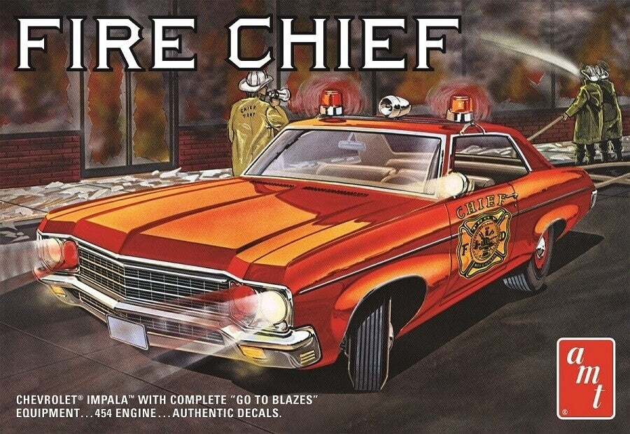 1/25 1970 Chevy Impala Fire Chief