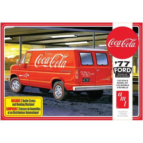 1/25 1977 Ford Van w/Vending Machine Coca-Cola