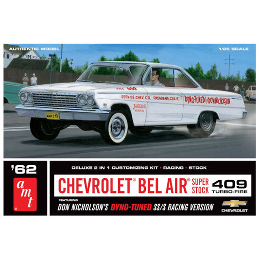 1/25 1962 Chevy Bel Air Super Stock  AMT1283