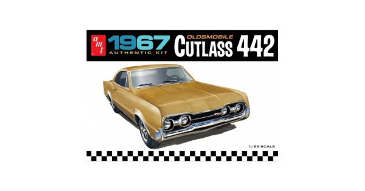 1/25 1967 Oldsmobile Cutlass 442  AMT1365