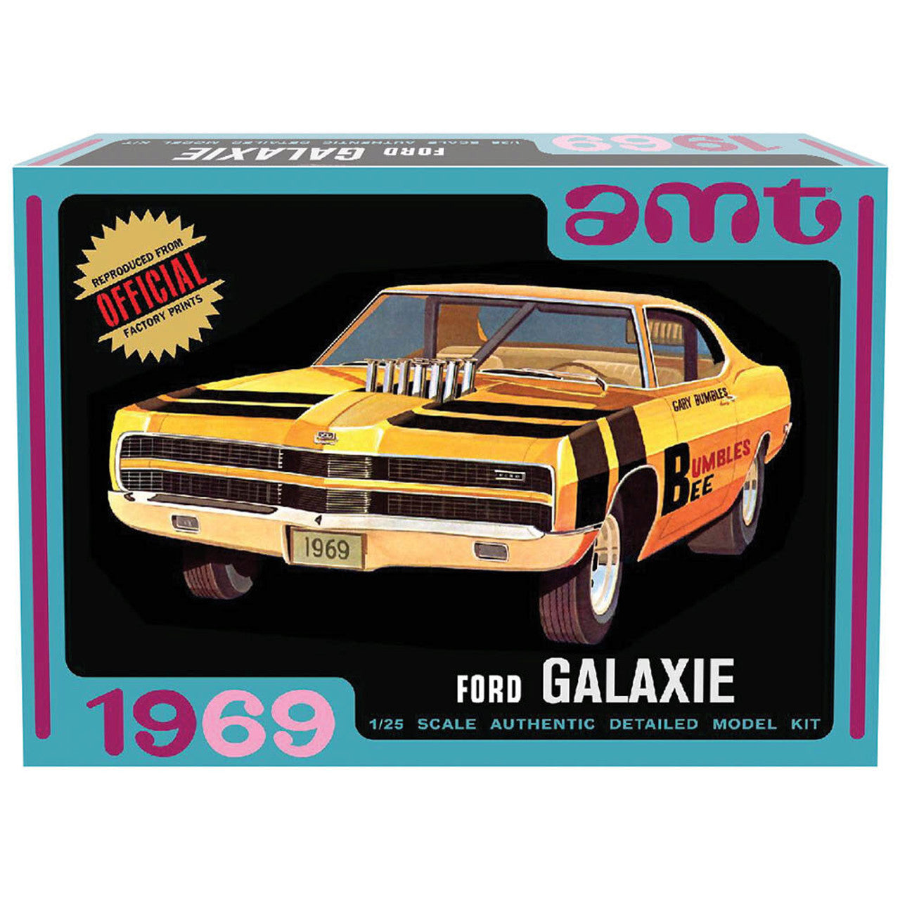1/25 1969 FORD GALAXIE BUMBLES BEE