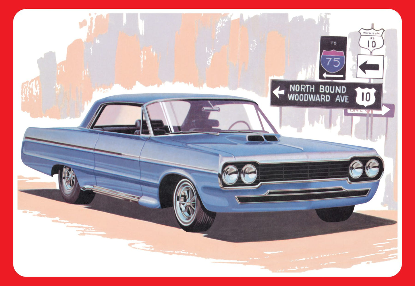 1964 Chevrolet Impala “Super Street Rod” 1:25 Scale Model Kit