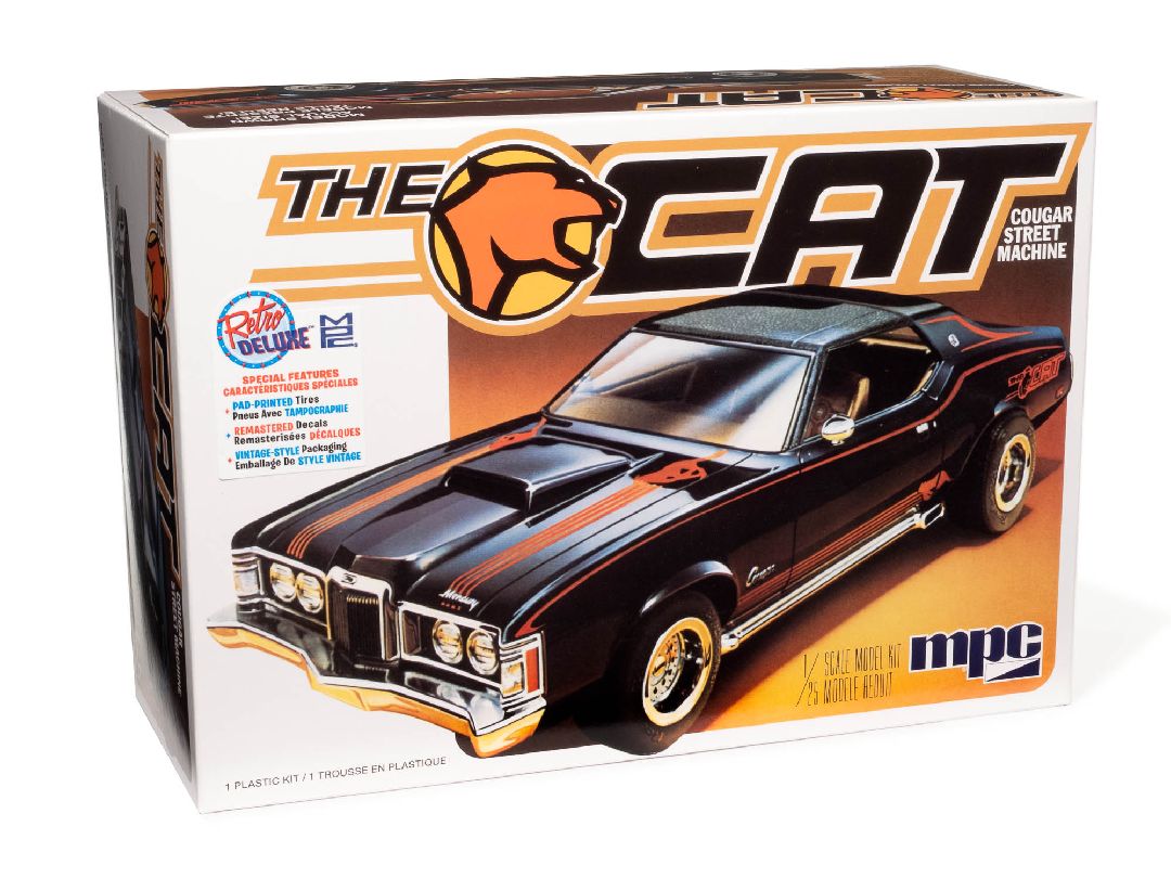 MPC 1973 Mercury Cougar “The Cat” 1:25 Scale Model Kit