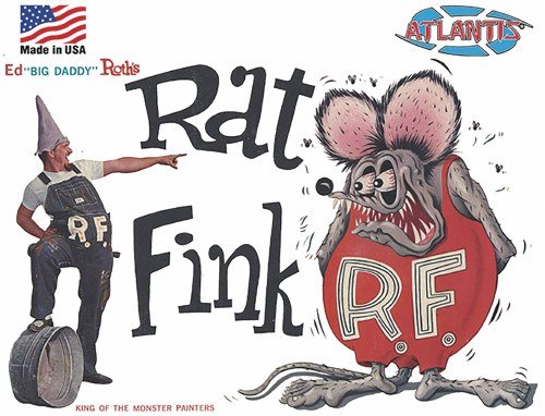 Ed Roth Rat Fink Model Kit Ed Roth Rat Fink Model Kit 1/24