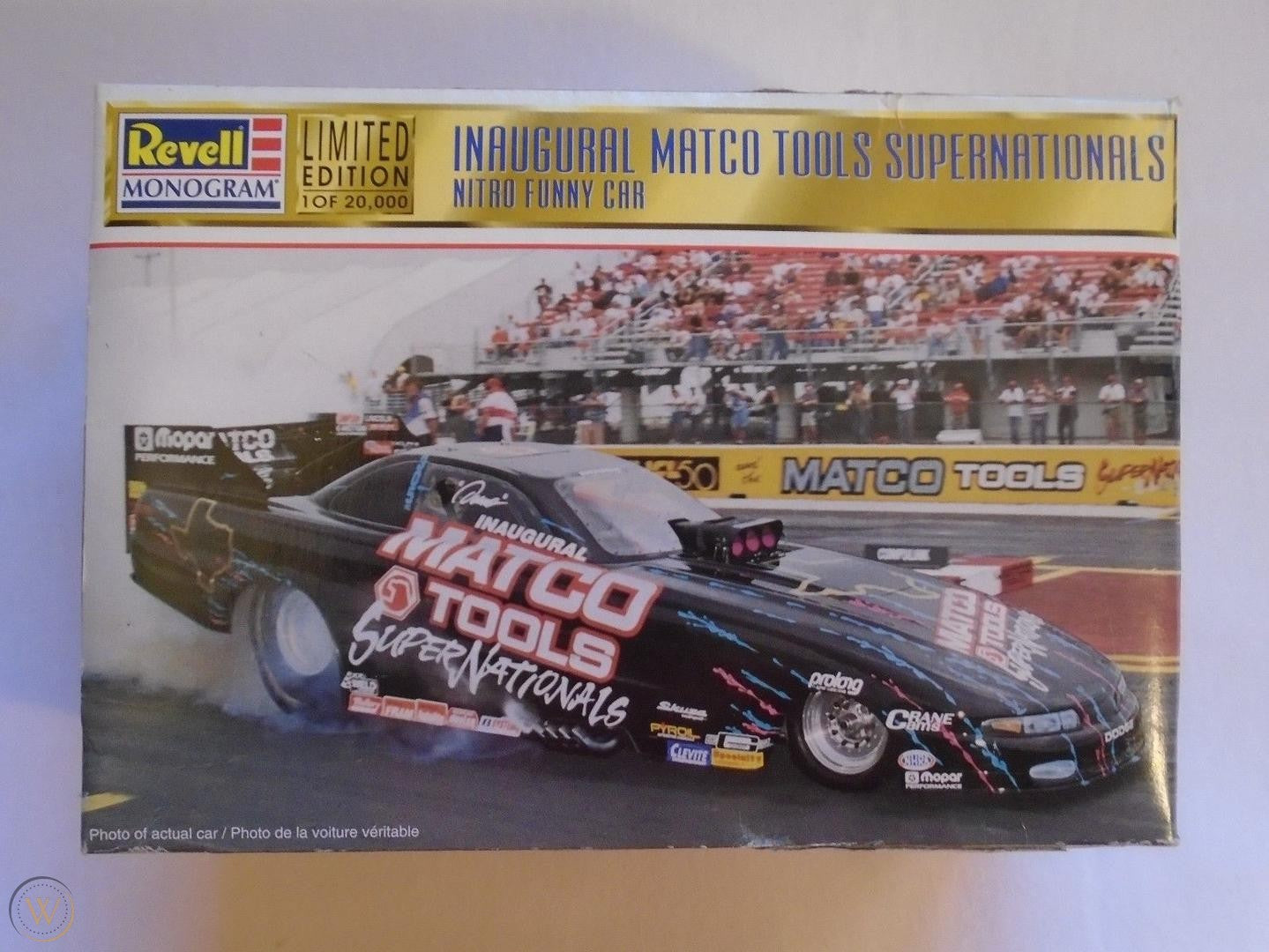 1998 Revell Monogram Inaugural Matco Tools SUPERNATIONALS NITRO Funny Car 1 24