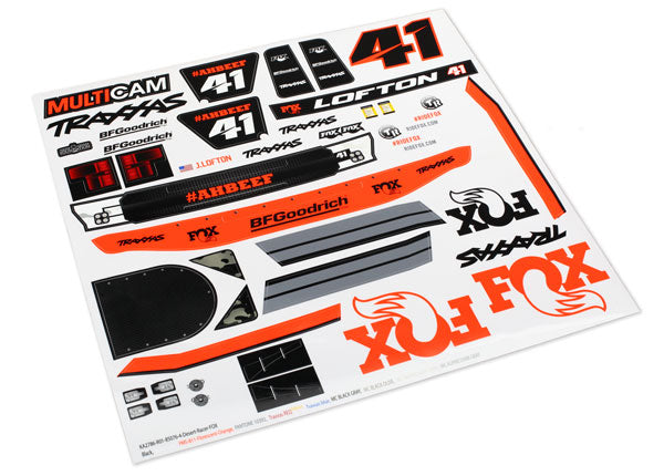 Decals Unlimited Desert Racer Fox Edition