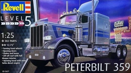 1/25 scale Peterbilt 359 Tractor cab  02627