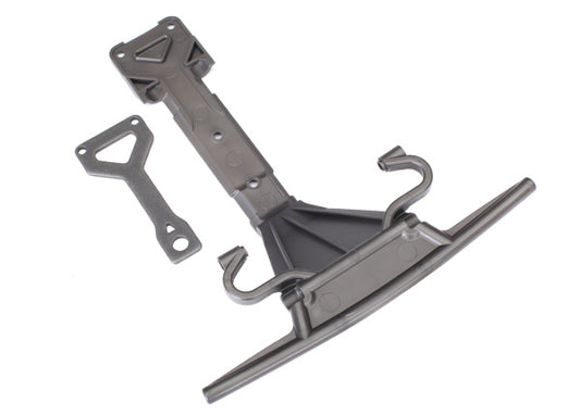 Skidplate front (plastic)/ support plate (steel)