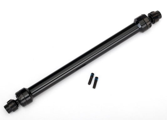 Driveshaft center rear 6061-T6 aluminum (black-anodized) (fully assembled)/ 3mm screw pin (2)