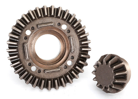 Ring gear differential/ pinion gear differential (rear)