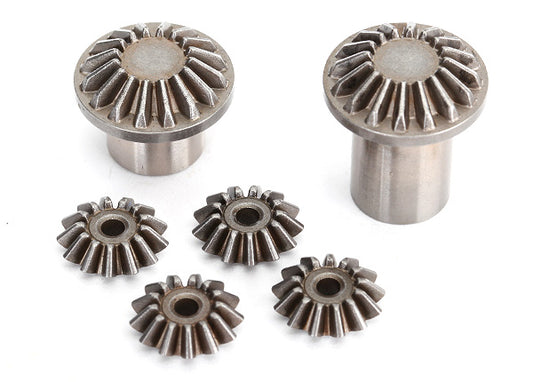 Gear set center differential (output gears (2)/ spider gears (4))