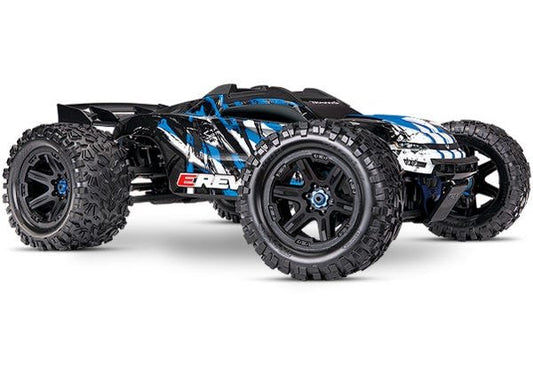 Discontinued - E-Revo VXL Brushless:  1/10 Scale 4WD Brushless Electric Monster Truck with TQi 2.4GHz Traxxas Link Enabled Radio System Velineon VXL-6s brushless ESC (fwd/rev) and Traxxas Stability Management (TSM)