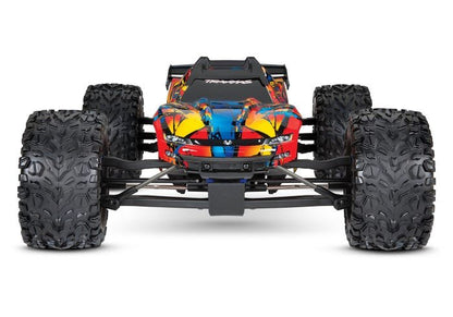 Discontinued - E-Revo VXL Brushless Solar Flare 1/10 Scale 4WD Brushless Electric Monster Truck with TQi 2.4GHz Traxxas Link Enabled Radio System Velineon VXL-6s brushless ESC (fwd/rev) and Traxxas Stability Management (TSM)