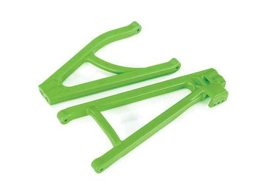 Suspension arms rear (left) heavy duty adjustable wheelbase (upper (1)/  lower (1)) Green