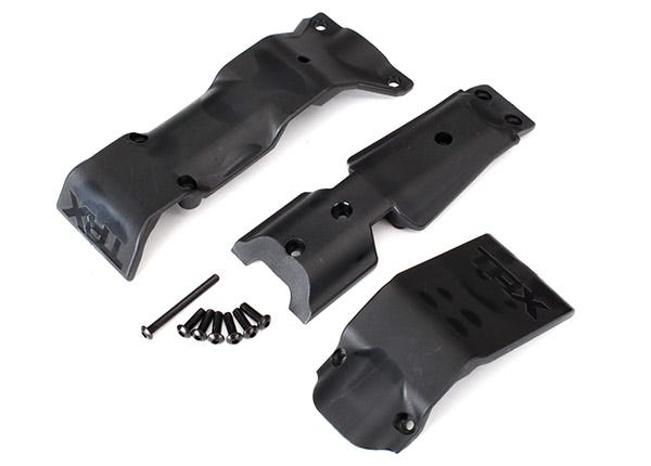 Skid plate set front/ skid plate rear/ 3x10 BCS (6)/ 3x30 BCS (1) (fits #8629 & 8630 bulkheads)