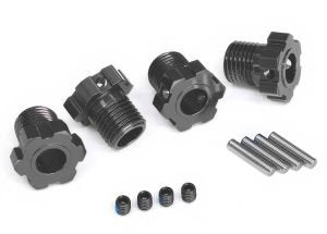 WHEEL HUB 17MM SPLINED GRAY