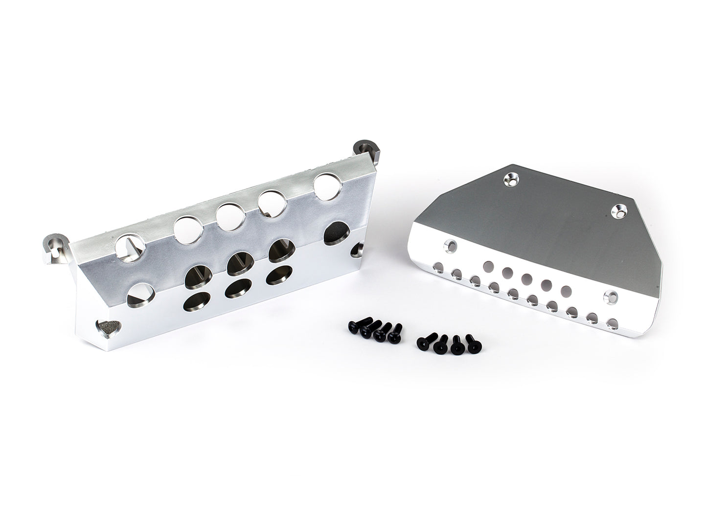 Skid plates Mercedes-Benz G 63 front & rear (satin-plated finish)/ 3x10 CCS (4)/ 3x10 BCS (4)