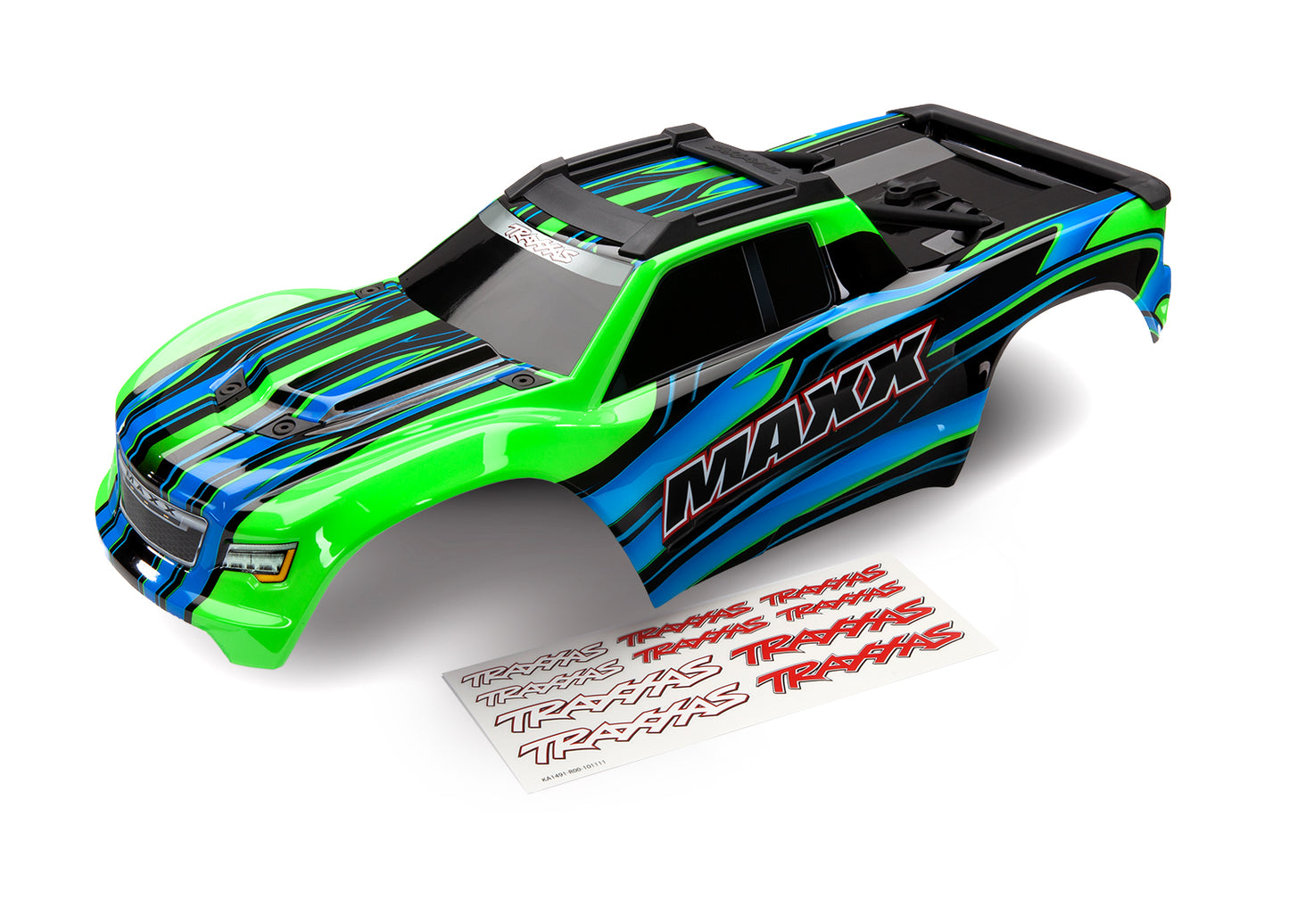 Body Maxx  green (painted)/ decal sheet