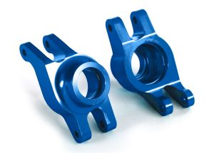 Discontinued - Carriers stub axle (blue-anodized 6061-T6 aluminum) (rear) (2)
