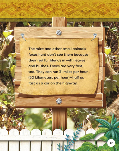 Fox Chapel Publishing - Kids' Backyard Safari: Red Foxes (HC) - Explore Their World