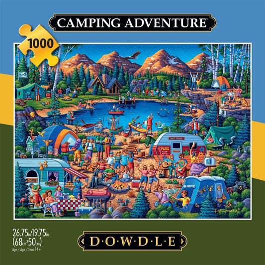 Camping Adventure -  210 Piece Personal Puzzle