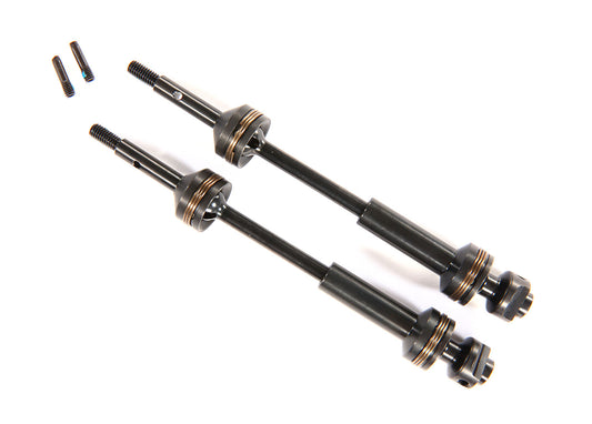 Driveshafts rear steel-spline constant-velocity (complete assembly) (2)